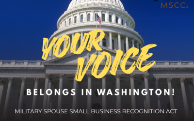 Military Spouse Small Business Recognition Act